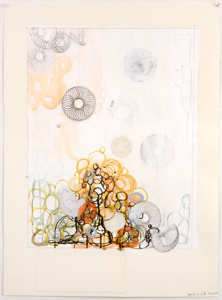 Works on paper by artist Sarah Lutz
