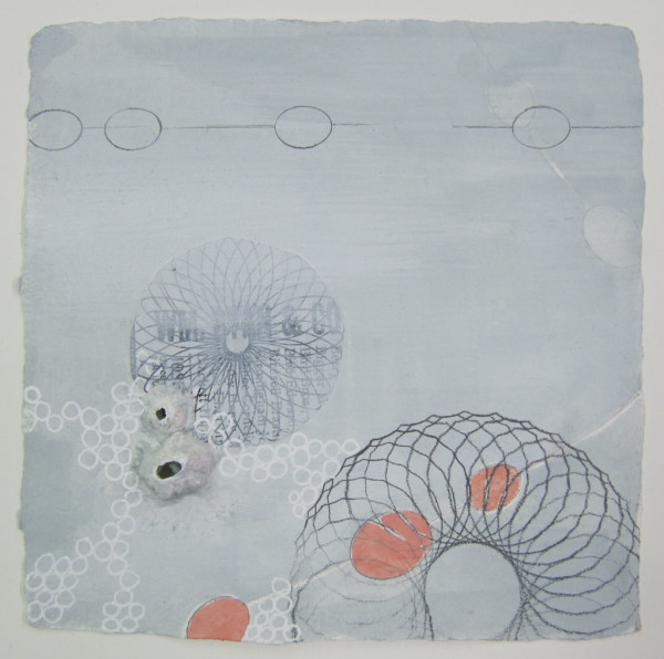 Works on paper by artist Sarah Lutz, collaboration with Beth Dary