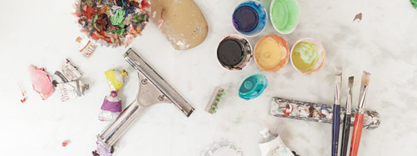 Sarah Lutz, artist, in the press