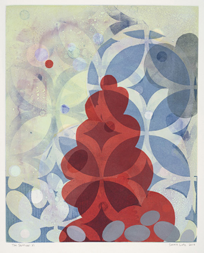 Sentinel series prints by artist Sarah Lutz, New York