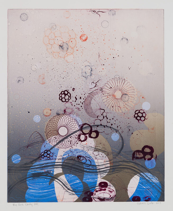 Big Rock Candy Mountain Series, prints by artist Sarah Lutz, New York