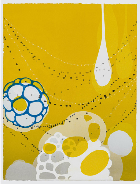 Abacus XV - 23 unique monoprints, printed & published by 10 Grand Press - artist Sarah Lutz