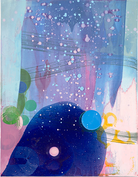 Sentinel ll, 2026, oil on linen, 18 x 14 inches - artwork by Sarah Lutz