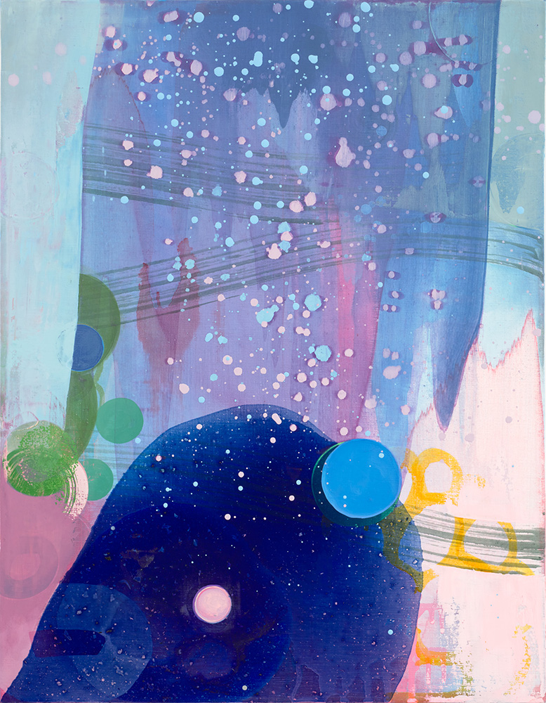 Sentinel ll, 2026, oil on linen, 18 x 14 inches - artwork by Sarah Lutz